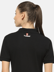 Hummel Kelci Womens Black B2B Polo - Hummel India