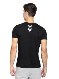 Evel Mens Round Neck Tshirt Pack Of 2(White/Black)