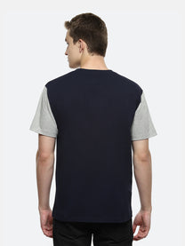 Smash Color Block Oversized T-Shirt