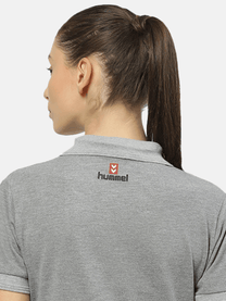 Hummel Kelci Womens Grey B2B Polo - Hummel India