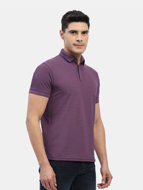 Jaye Poly Polo T-shirt Pack Of 2 (Lavender/Charcoal Grey)