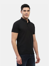 Jaye Poly Polo T-shirt Pack Of 2 (Black/Charcoal Grey)