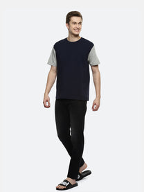 Smash Color Block Oversized T-Shirt