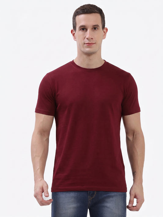 Hummel Cam Men'S T-Shirt Pack Of 2 (Maroon/Green)