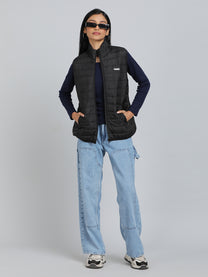 Benne Sleeveless Bomber Jacket