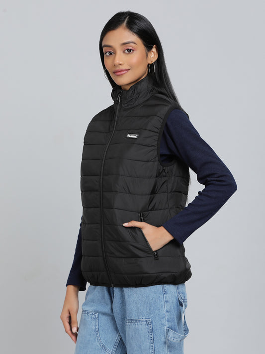 Benne Sleeveless Bomber Jacket