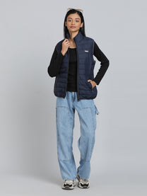 Benne Sleeveless Bomber Jacket