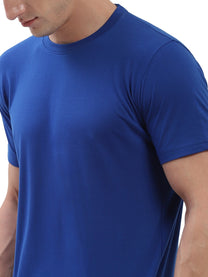 Hummel Cam Men'S T-Shirt Pack Of 2 (Black/Blue)