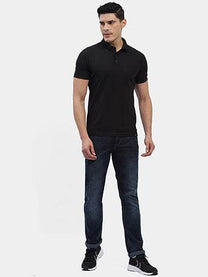 Hummel Men Black Jaye Sports Polo Collar Tshirt - Hummel India