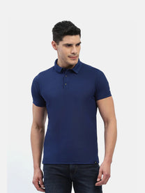 Jaye Poly Polo T-shirt Pack Of 2 (Dress Blue/White)
