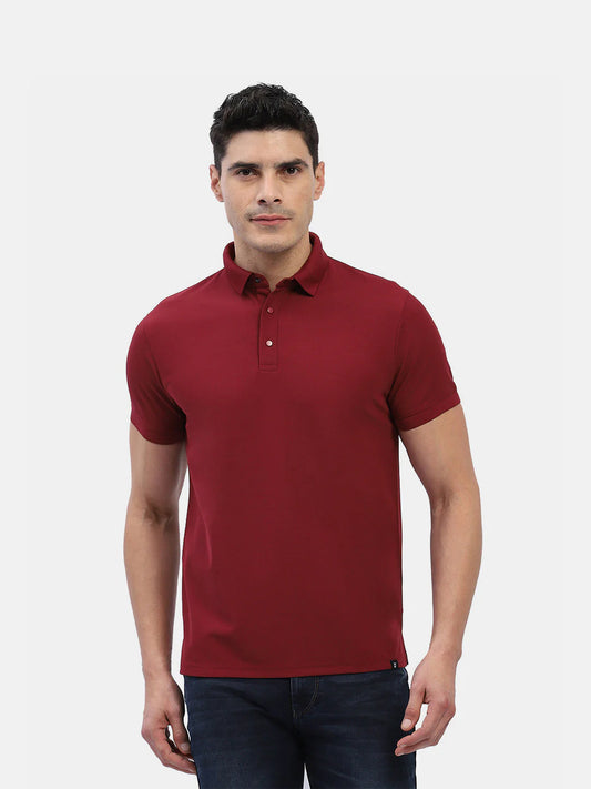 Jaye Poly Polo T-shirt Pack Of 2 (Dress Blue/Maroon)