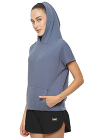 Tam Cotton Poly Hoodie