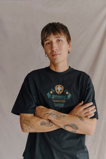 LOOSE T-SHIRT S/S SCARF