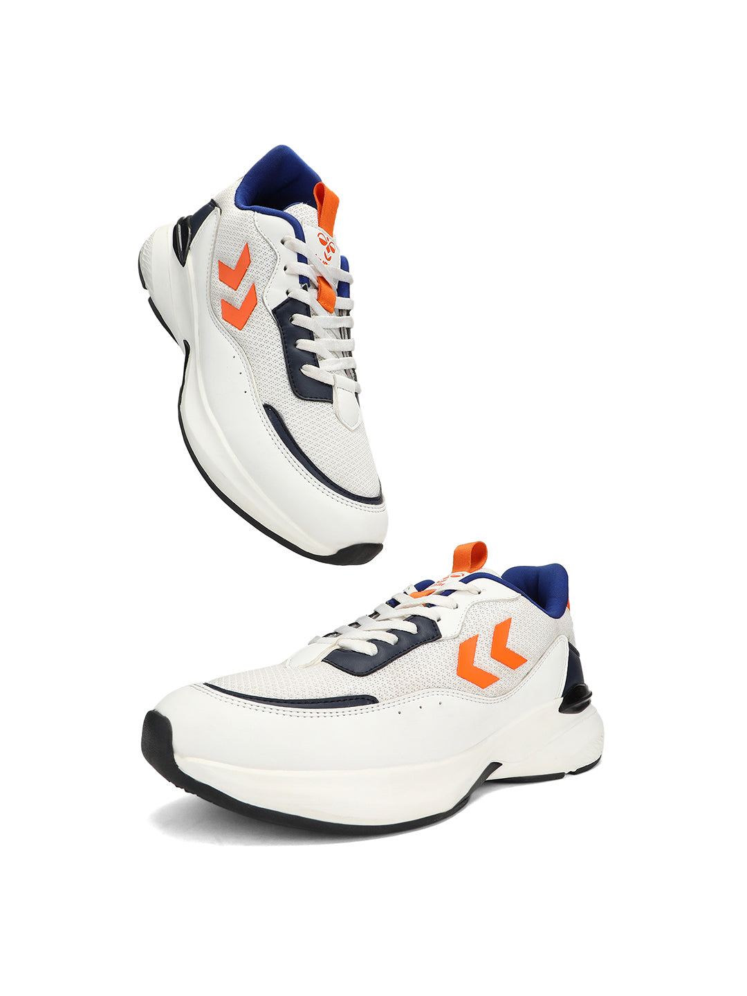 hummel Blaze Lace Up Sports Shoes for Men with Lightweight TPR Sole Comfortable Breathable and Slip Resitant Ideal for Running Walking Gym Trekking