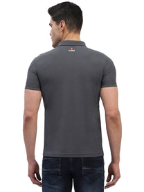 Hummel Men Grey Jaye Sports Polo Collar Tshirt - Hummel India