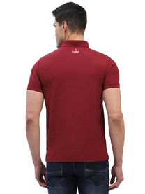 Hummel Men Maroon Jaye Sports Polo Collar Tshirt - Hummel India