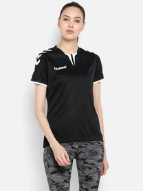 Hummel Core Ss Women Polyester Black T-Shirt