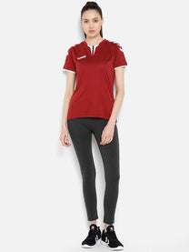 Hummel Core Women Polyester Red T-Shirt