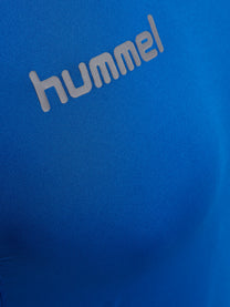 Hummel First Perf Men Polyester Blue T-Shirt