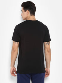 Hummel Classic Bee Men Cotton Black T-Shirt