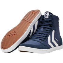 Hummel Slimmer Stadil High Men Blue Sneakers