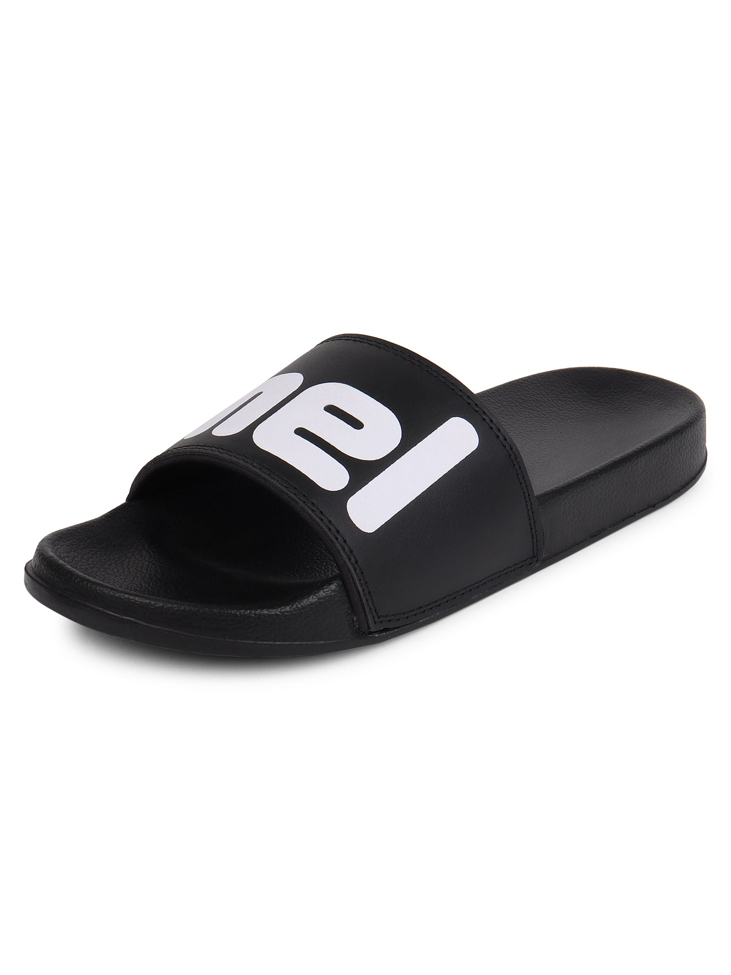 Chunk Men Black Solid Sliders Online In India Hummel India