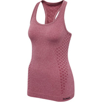 Hummel Ci Seamless Women Red Top