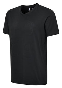 Hummel Dylan Men Cotton Black T-Shirt