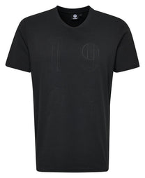 Hummel Dylan Men Cotton Black T-Shirt