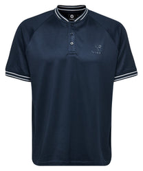 Hummel Samuel Men Polyester Blue Polo T-Shirt