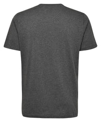 Hummel Luke Men Cotton Dark Grey T-Shirt