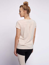 Hummel Isobella Women Cotton Pink T-Shirt