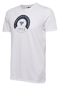 Hummel Carter Men Cotton White T-Shirt