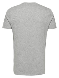 Hummel Logan Men Cotton Grey T-Shirt