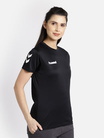 Hummel Core Women Polyester Black T-Shirt