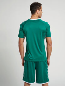 Hummel Core Team Men Polyester Green T-Shirt