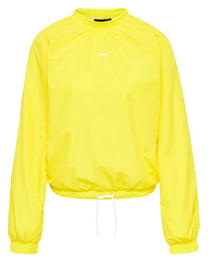 Hummel Anja Women Polyester Yellow Sweatshirt