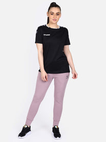 Hummel Authentic Women Polyester Black T-Shirt
