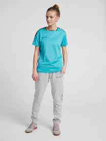 Hummel Authentic Women Polyester Blue T-Shirt
