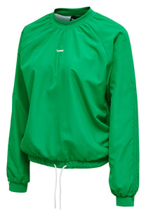 Hummel Christal Women Polyester Green Sweatshirt