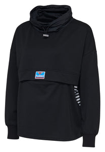 Hummel Catinka Women Polyester Black Sweatshirt