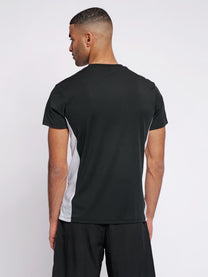 Hummel Eino Men Polyester Black T-Shirt