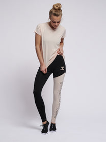 Hummel Zille Women Cotton Pink Tight