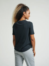 Hummel Vanja Women Polyester Black T-Shirt