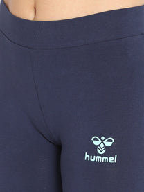 Hummel Sommer Women Cotton Blue Tight