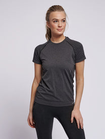 Hummel Ci Seamless Women Black T-Shirt