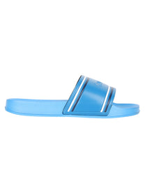 Hummel Pool Retro Men Blue Slides