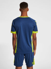 Hummel Lead Men Polyester Blue T-Shirt