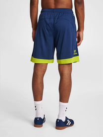 Hummel Lead Men Polyester Blue Short