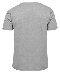 Hummel Splash Men Cotton Grey T-Shirt